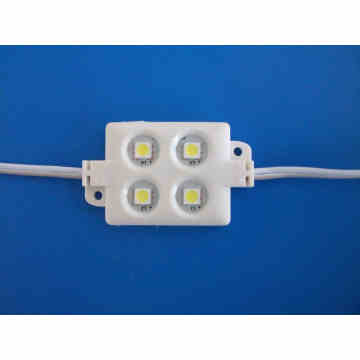 4 Chips 5050 SMD High Power LED módulo luzes